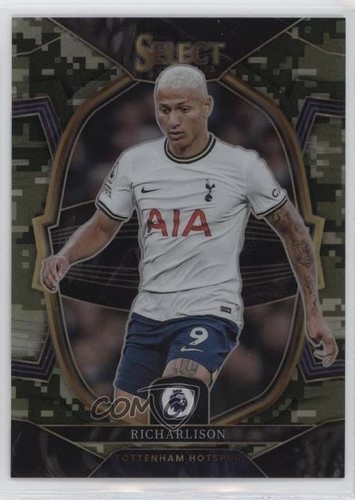 Richarlison [Camo] #87 2022 Panini Select Premier League card