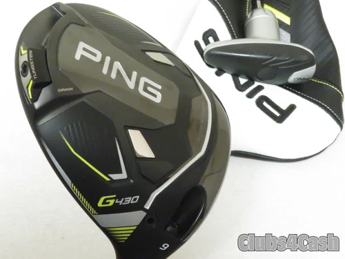 PING G430 Max Driver 9° HZRDUS Smoke Green RDX 65g 6.5 X +Cover & Tool  MINT