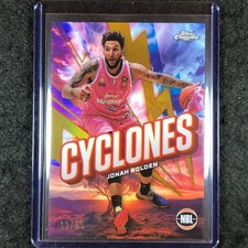 2024-25 Topps Chrome NBL JONAH BOLDEN Cyclones Gold 12/50 #24
