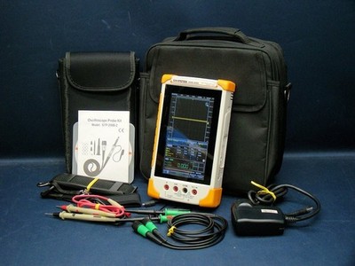 GW Instek GDS-220 Handheld Digital Oszilloskop + Digital Multimeter 200MHz 2CH