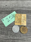 lot of 2 Wwi Tokens/Coins g258