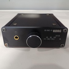 Korg DS-DAC-10 1bit USB Digital Analog Converter Black Used Japan