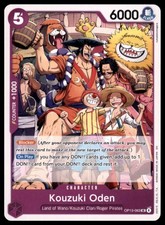 Kouzuki Oden UC Carrying On His Will OP13-063 NM