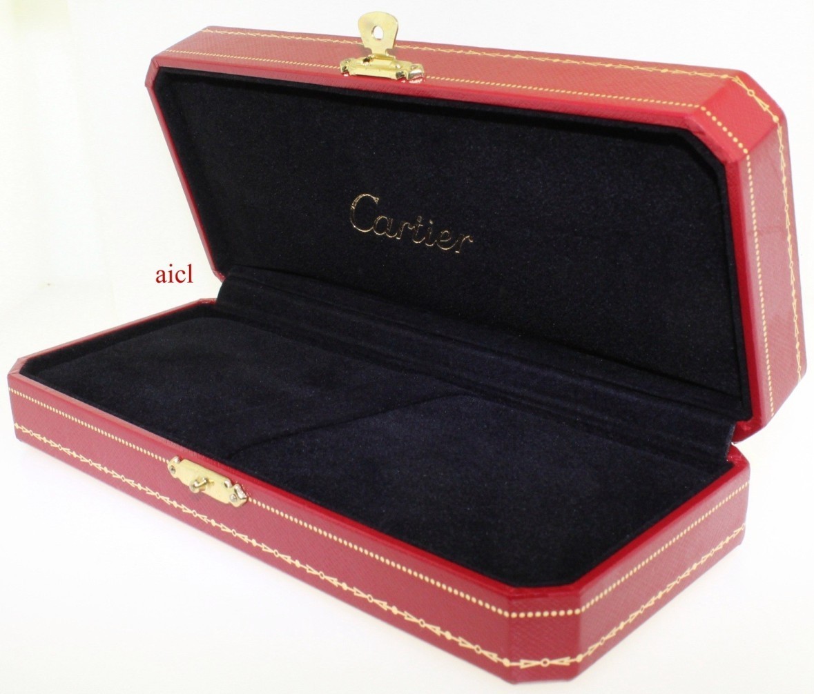 GENUINE CARTIER JEWELRY CASE 7x3⅛