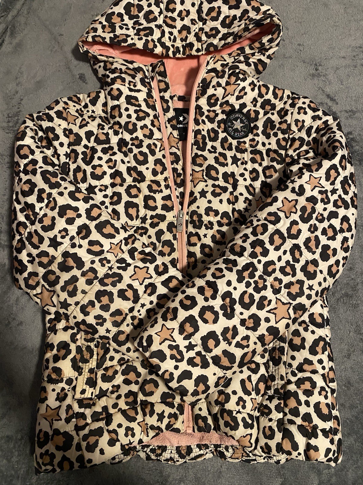 Girls Converse Coat Size 12-13 thumbnail 2