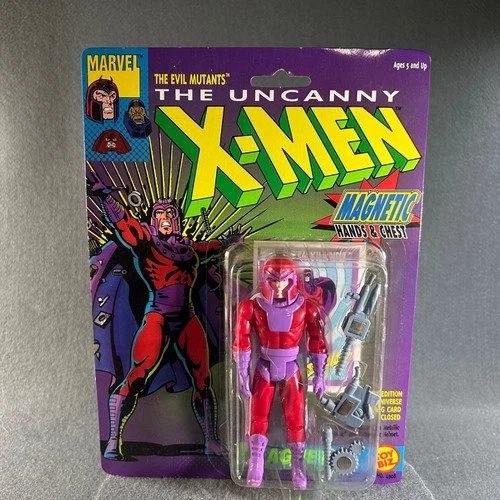 Marvel Comics X Men Magneto Action Figure 1991 ToyBiz Vintage Toy