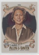 2021 Topps Allen & Ginter Chrome Kim Ng #226 0jk3