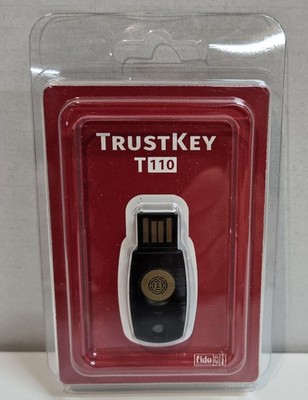TrustKey T110 Fingerprint Reader USB Security Key Authentication Device