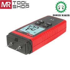 UNI-T UT377A Digital Wood Moisture Meter Damp Timber Hygrometer Humidity Tester