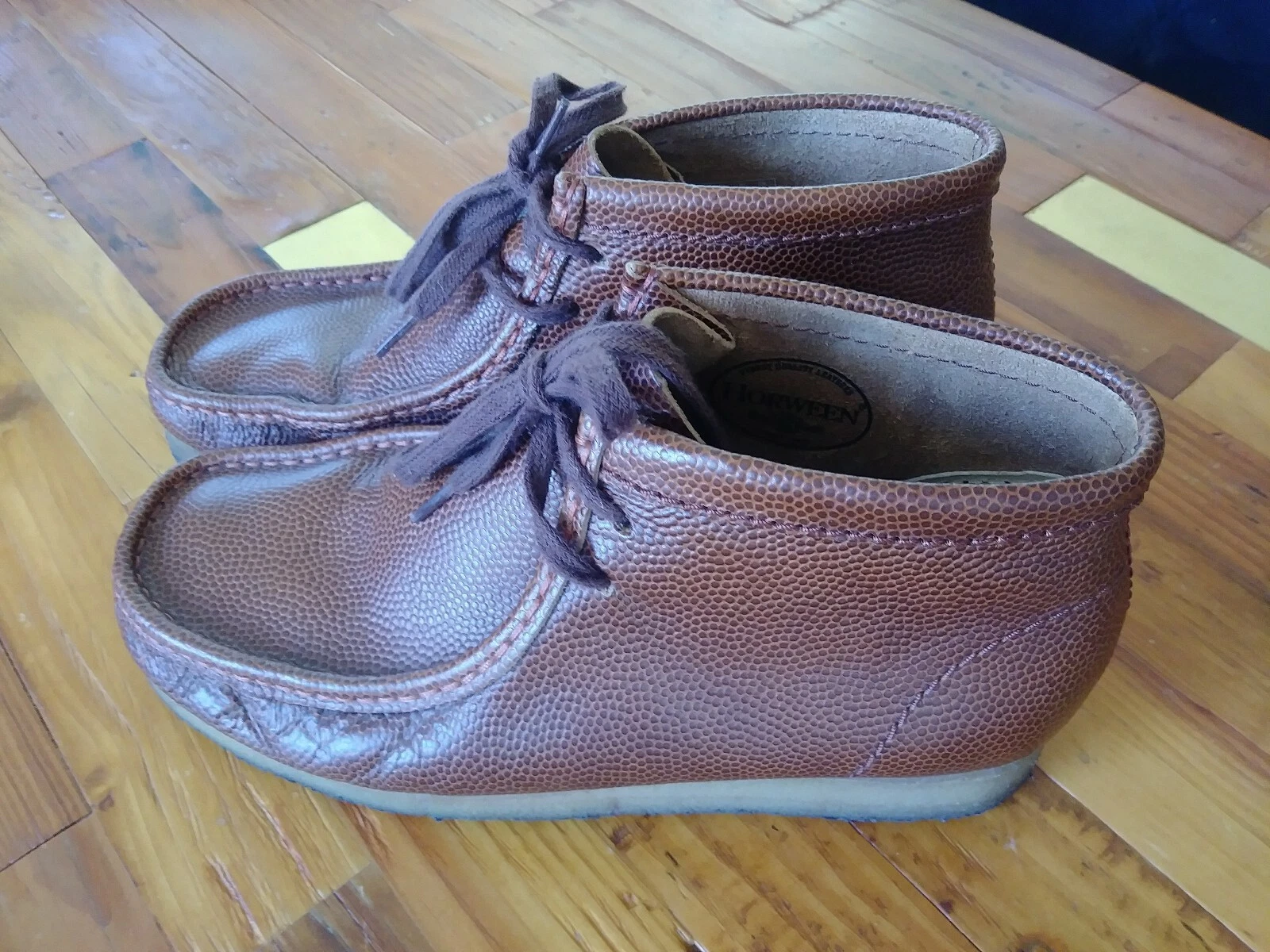 Clarks Wallabees Horween Cola cuir 8 concepts agrafe suprême