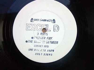 ''EXCEL D ''''THUNDER FIRE'''' SELTEN 1990 MIT L PROMO 12''
