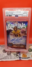 2024 BOWMAN U CHROME BIG KAHUNA AUTO BRADY COOK ROOKIE #BKBC CASE HIT PSA 10
