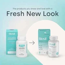 Biosil Collagen Generator with ch-OSA help generate collagen 120 Capsules 1 Pack