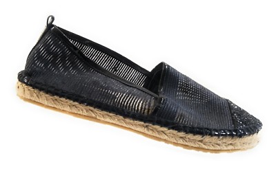 Jimmy Choo Women Black Glitter Loafers Slip On Espadrille  display picture 3