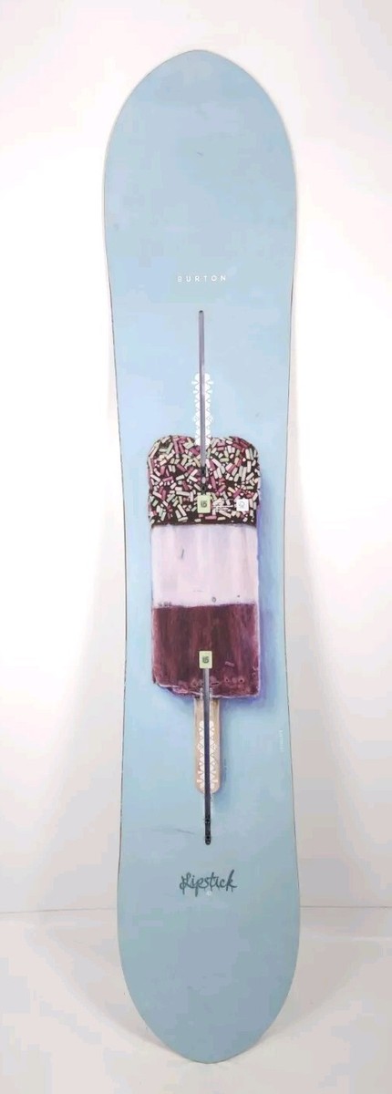 Burton Lipstick 41 Ice Cream Theme Women's Snowboard 141cm
