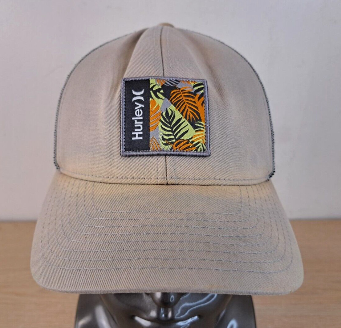 HURLEY PATCH ADJUSTABLE SNAPBACK TRUCKER/MESH HAT… - image 1