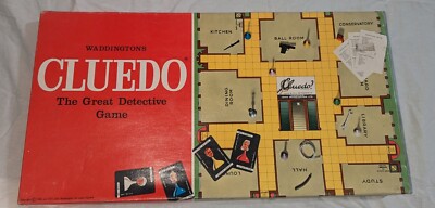 Teile auswählen Vintage Cluedo 1972 Spiel Ersatz/Ersatzteile Karten Token Waffen