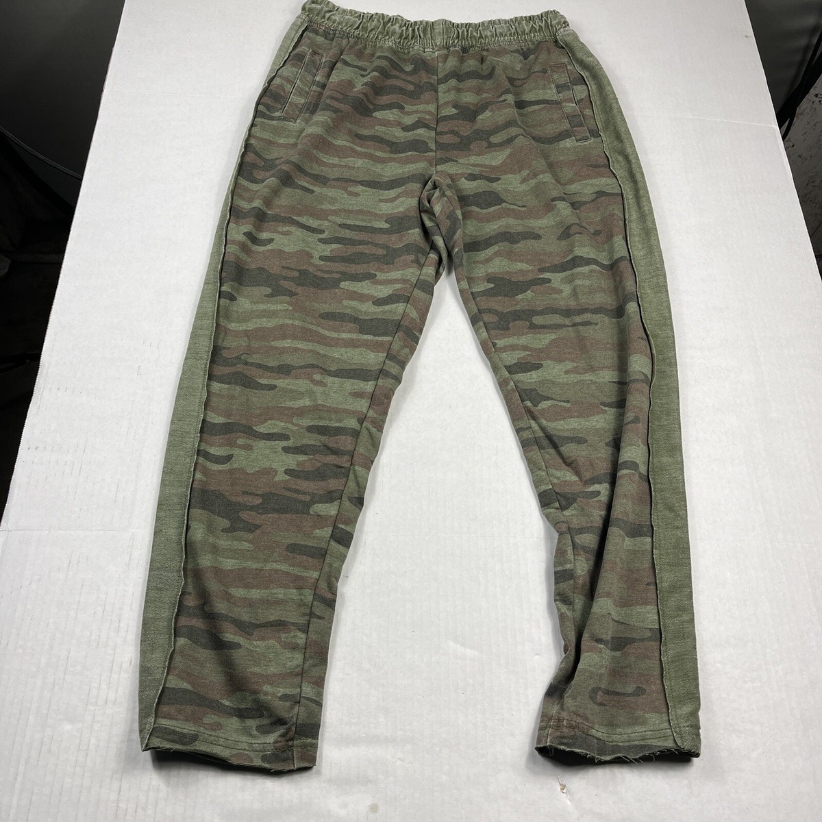 C\u0026C California Womens Jogger Pants Camouflage Casual Lounge Sweatpants  LARGE | eBay