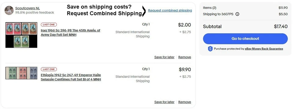 Cover Congo - Brazzaville, 1982. Brazzaville. 75 Anniv.of Scouting Peoples Repub - Image 3 of 3