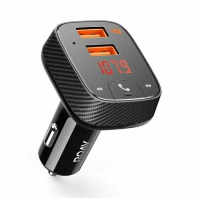Anker ROAV R5111 SmartCharge Bluetooth/FM Transmitter - Black 848061048247 | eBay
