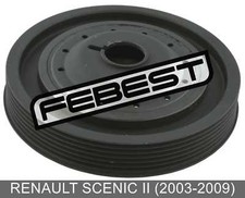 Crankshaft Pulley Engine K9K/K4M For Renault Scenic Ii (2003-2009)