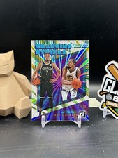 Kevin Durant 2019-20 Panini Donruss Yellow Laser Changing Stripes #4 /25 (CBR)