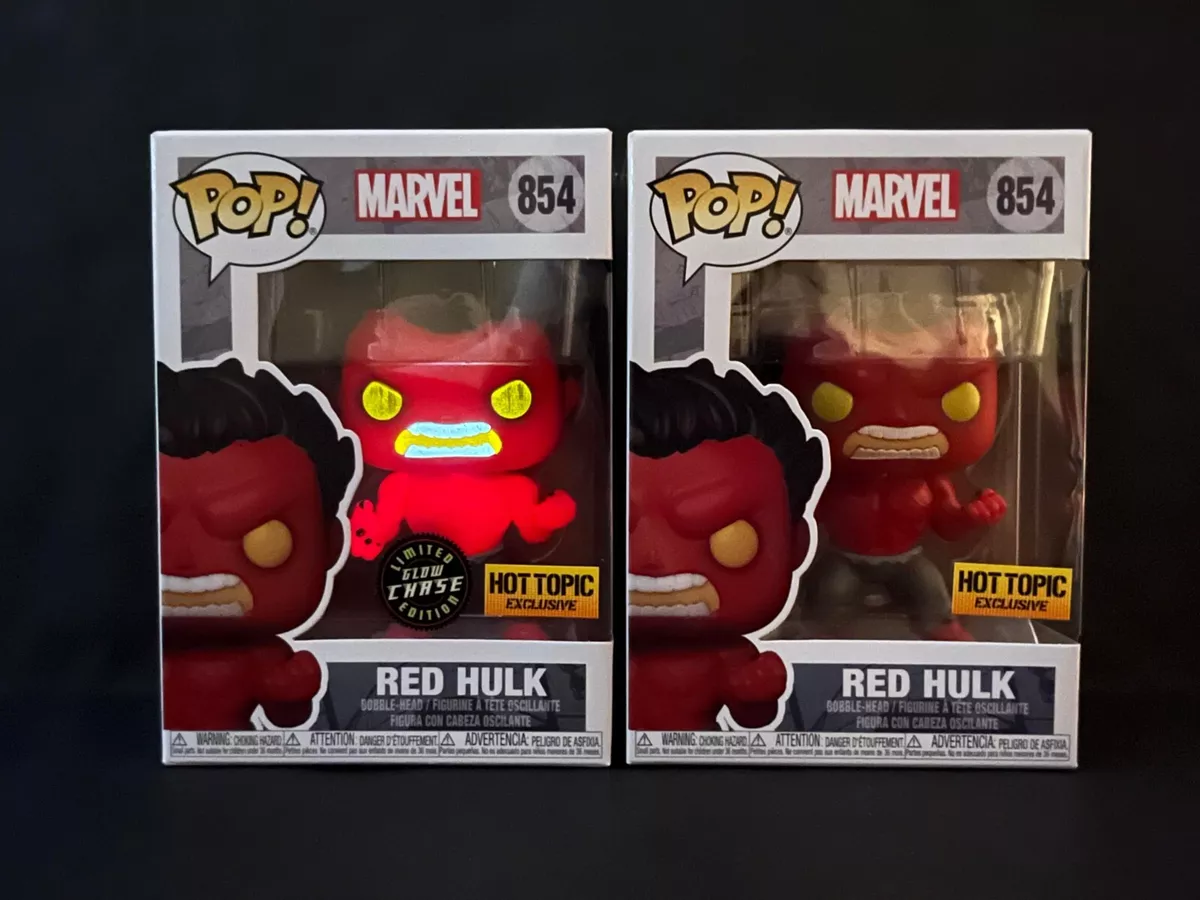 Funko Pop! Hulk - Red Hulk #854 - Chase Chance