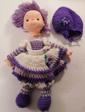 Westrim Crafts Mitzy 4" Doll Head Hands with handmade outfit