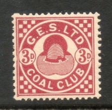 GB Great Britain LOCAL Cinderella revenue  3d Brown GES LTD Coal Club U/M