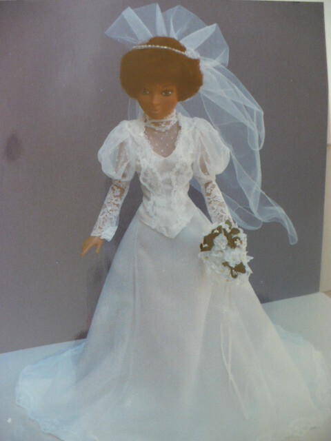 PATTERN FOR 18 TIFFANY TAYLOR AND 18 BARBIE MODERN WEDDING