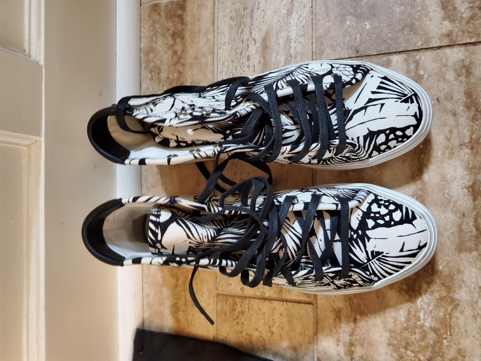 scarpe designer donna Saint Laurent ferro da ginnastica top alto