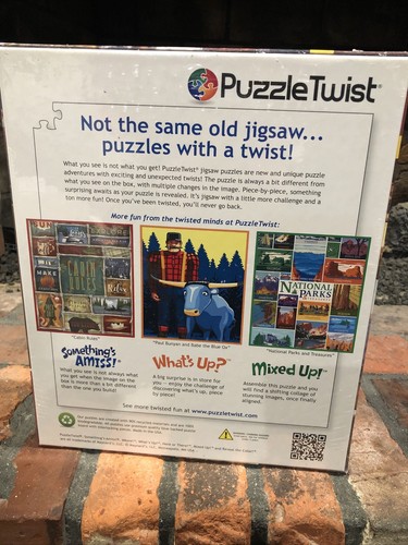 1000 piece Mixed Up! Puzzle Twist 26 5/8" ×19 1/4" Nebraska Legacy's. - Picture 8 of 11