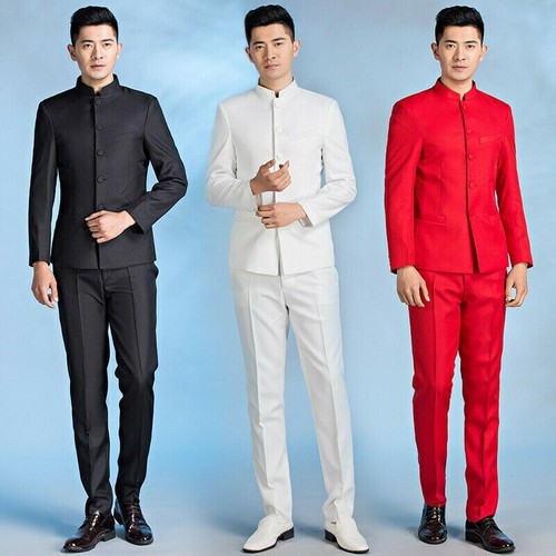 Chinese Asian Dinner Jacket Pants 