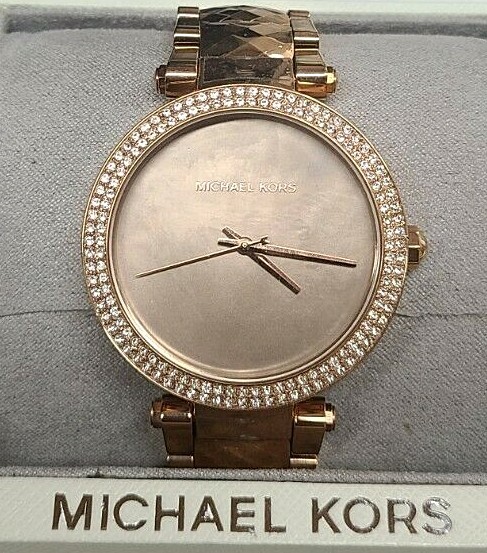 Michael Kors MK6426 Parker Rose Gold Dial Rose Gold Stainless