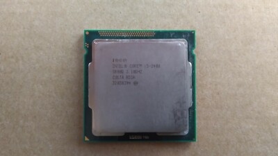 Intel Core i5-2400 CPU Processor - Quad Core, 3.1 GHz, 6MB cache