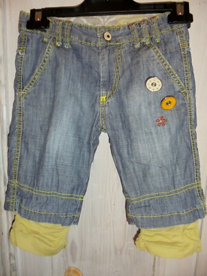 Carbone, Jeanshose, Caprihose, Gr.128