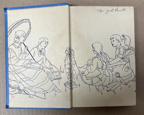 Vintage Little Men by Louisa M. Alcott - Hardcover 1913, Grosser & Dunlap, Blue - Picture 4 of 10