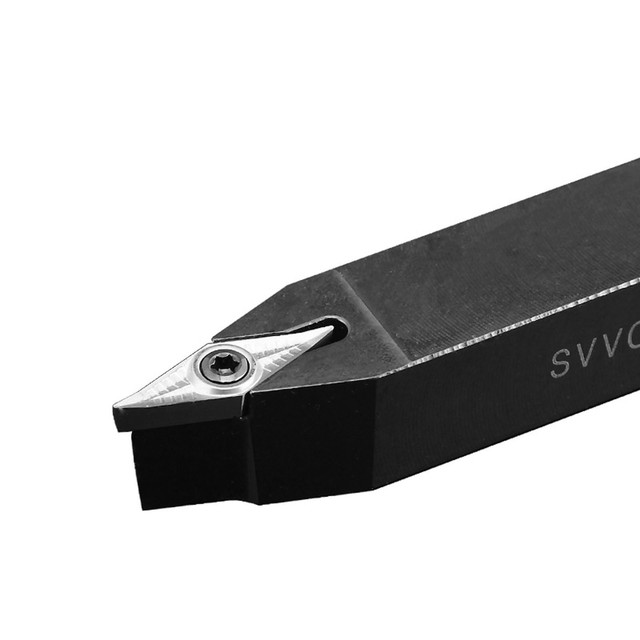 SVVCN 2525M16 25×150mm External Lathe Turning Holder 72.5 Degree For