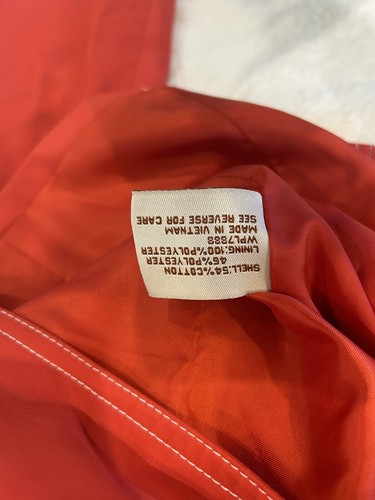 MICHAEL KORS Women's Peacoat- Orange/Red- XS- Great for RAIN,SPRING,& FALL- - Picture 6 of 8