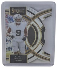 Tyree Wilson 2023 Select Silver Prizm Die-Cut Insert Rookie Card Raiders RC #119. rookie card picture