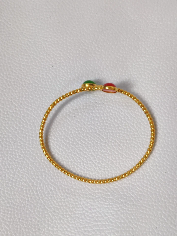 Brazaletes y pulsera ajustables de cabina ovalada de piedras preciosas de cornalina natural para mujer regalo Foto 4 de 4