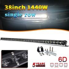 Slim 38 Inch Led Light Bar Driving Offroad Fog Lamp Ute Truck Suv Atv Utv 37 36