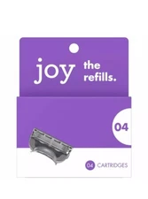 Joy By Gillette The Refills 4 Pack 5 Blade Refill Cartridges Brand New In Box