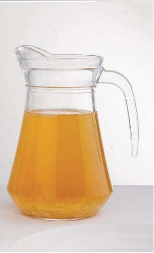 Glass Water Jug Milk Juice Table Serving Bar Hotel 0.5lt 1lt 1.3lt - Picture 9 of 10