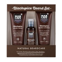 Mancave Natural Blackspice Beard Gift Set Mancave Natural Blackspice Beard Gift Set