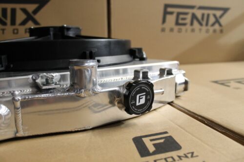 Fits Toyota Soarer JZZ30 1JZ-GTE FENIX Alloy Radiator & Fan Shroud Kit - Picture 4 of 8