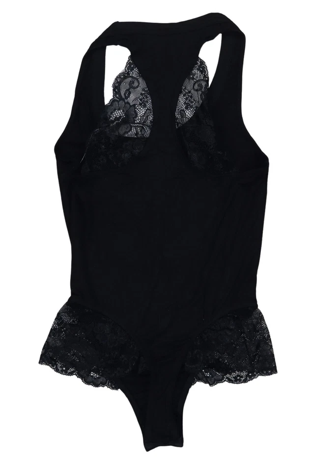 Body Dreamgirl Correa Ancha Borde de Encaje Sin Alambres Color S Nuevo con Etiquetas Negro Foto 2 de 2