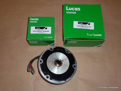 GENUINE LUCAS 5-wire Alternator STATOR ROTOR SET BSA Triumph energy transfer et