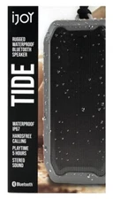 iJoy® TIDE Portable Bluetooth® Speaker - Gray Model Number: AD190