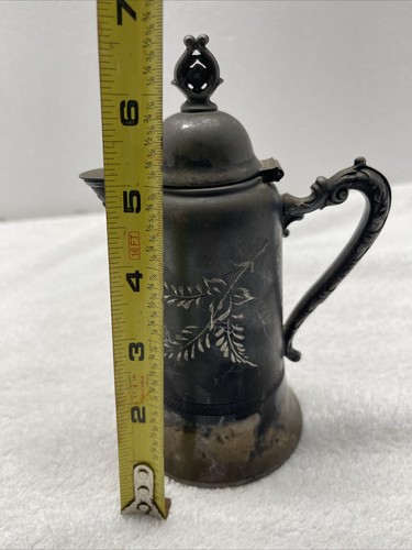 Warren Silver Plate Co QUADRUPLE PLATE NEW YORK 851 CREAMER early 20th Century - Picture 12 of 12